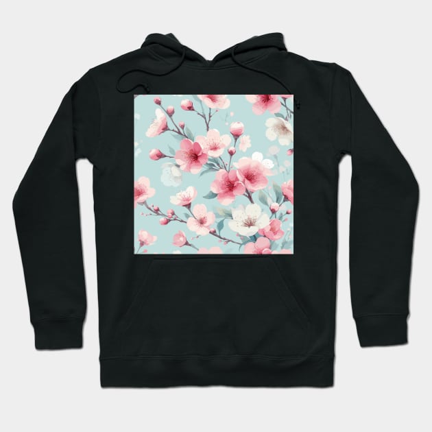 Cherry Blossom Hoodie by Jenni Arts